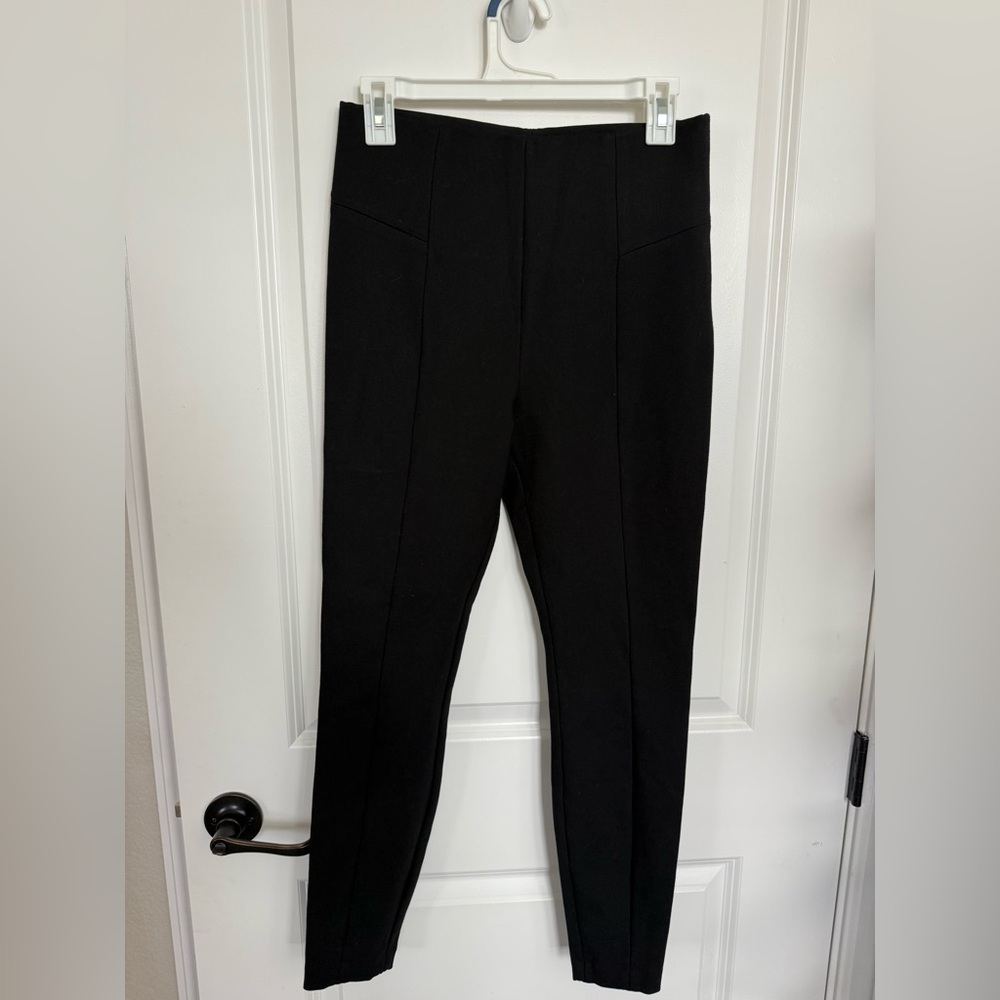 Good American Black Ponte Boss Pants